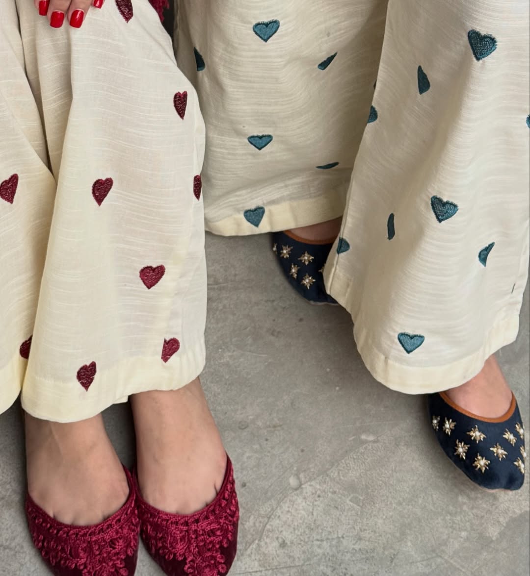 Premium Red Kurti Palazzo Co-Ord Set