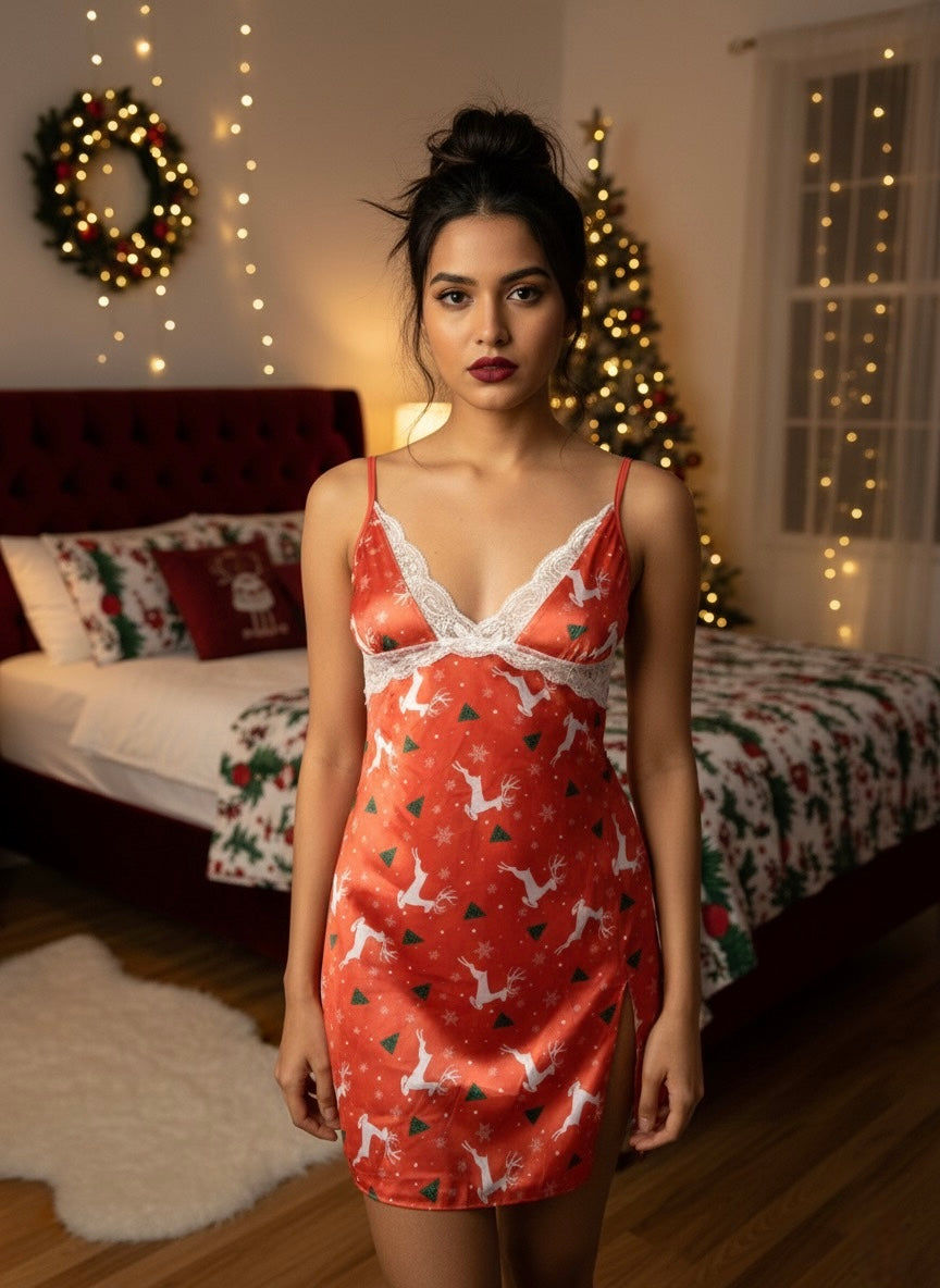 Cherry Red Babydoll