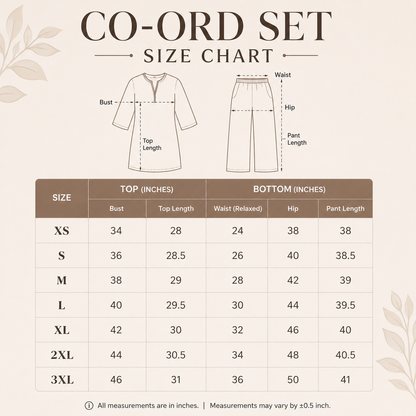 3 Women's Printed Co-Ord Set Collection